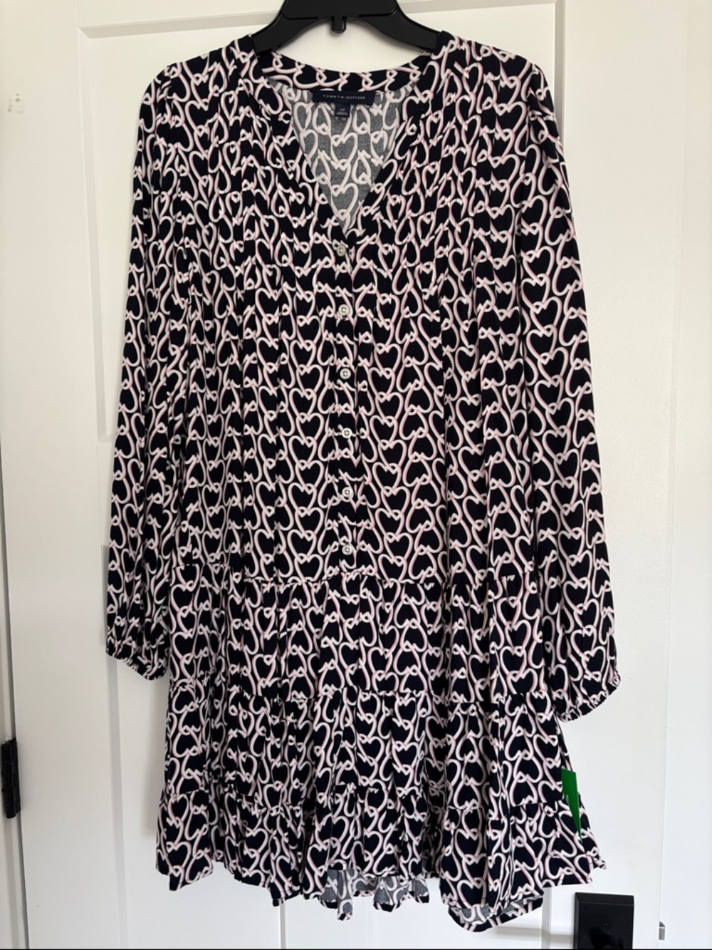 Tommy Bahama Heartlock Pintuck Tiered Dress Size small NWT